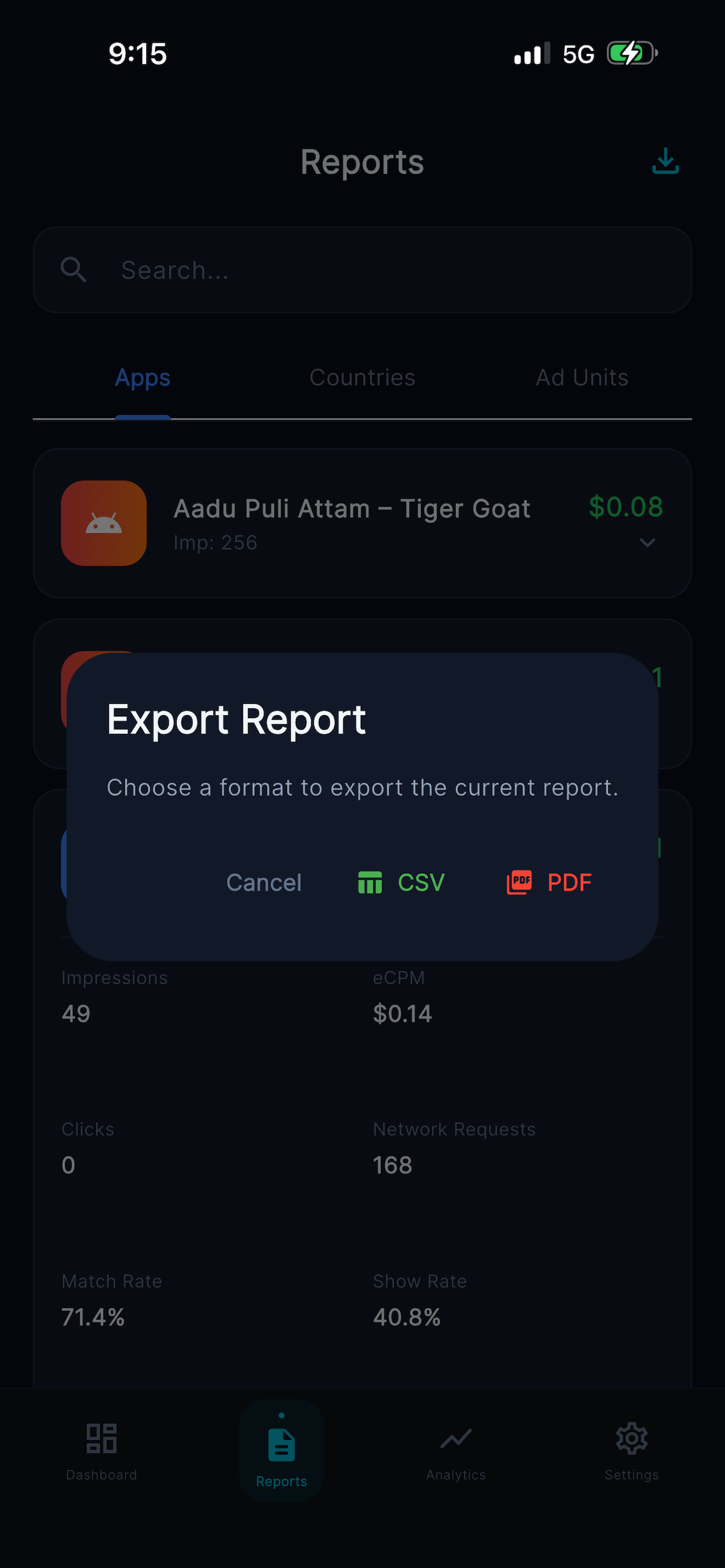 AdMobWise – AdMob Dashboard screenshot 8