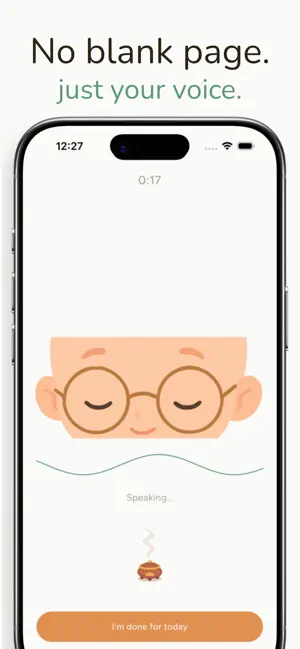 Thankful: AI voice Journal screenshot 2