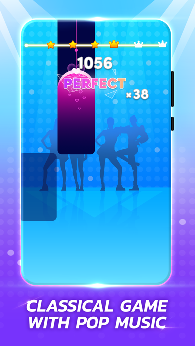 Kpop Dancing Tiles: Music Game Screenshot