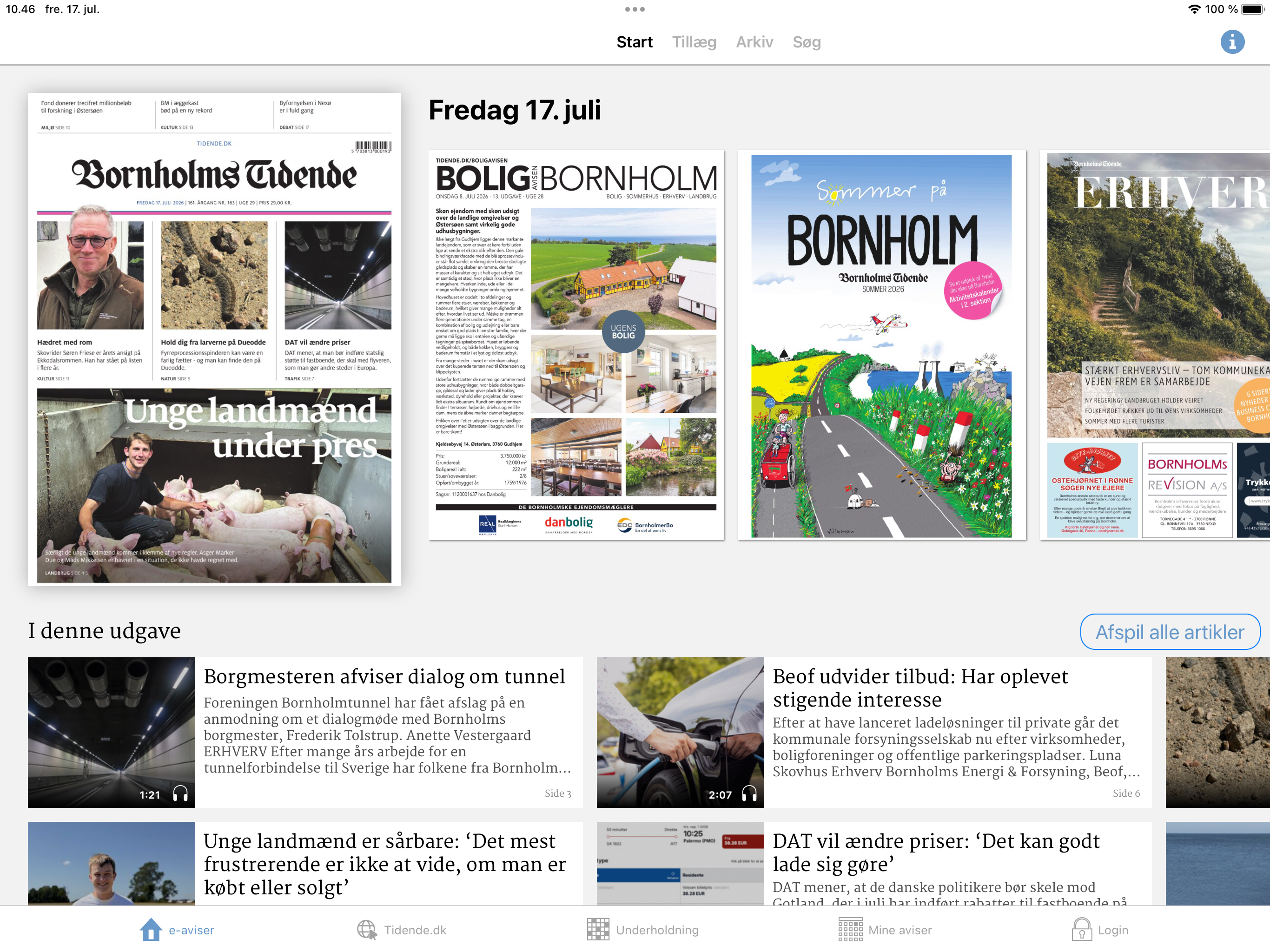 Bornholms Tidende screenshot 5
