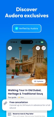 Audora: Travel & Experiences Screenshot 3 of 6