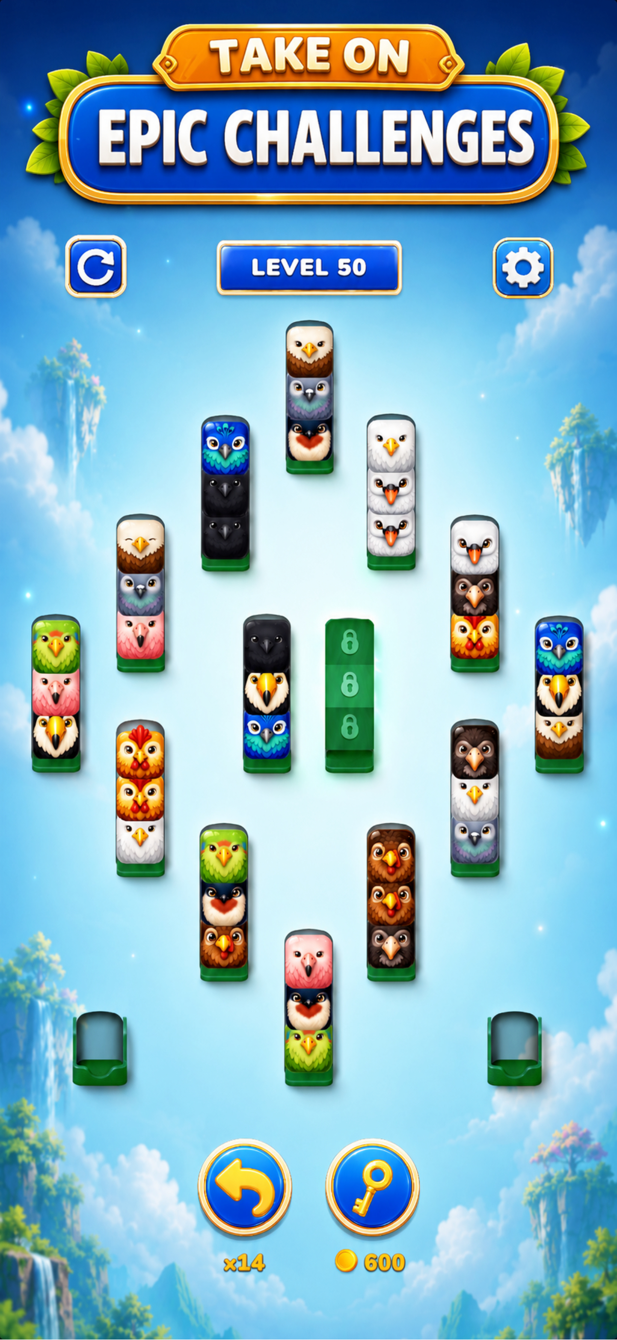 Bird Sort: Block Puzzle Game screenshot 5