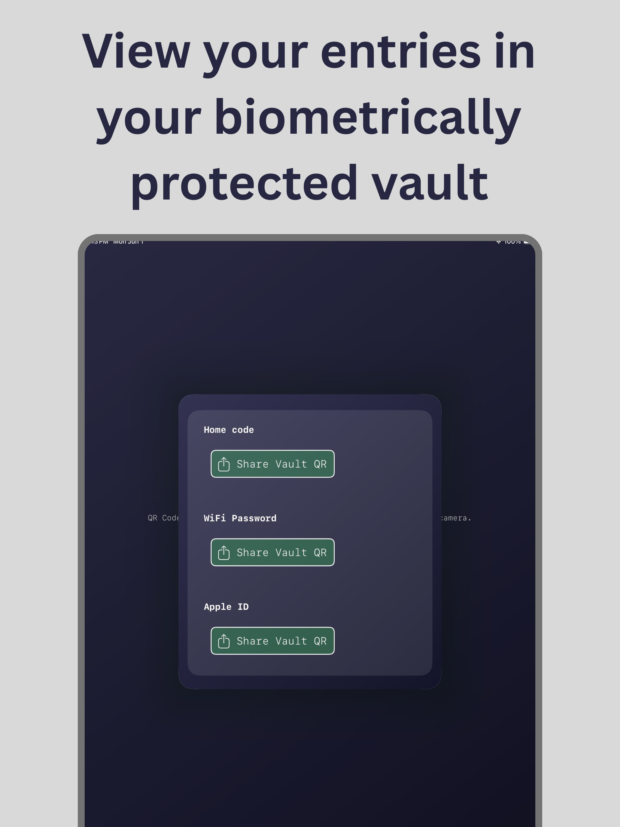 VaultQR