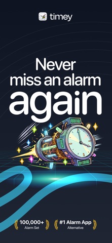Timey: Loud Shareable Alarms Screenshot 1 of 10