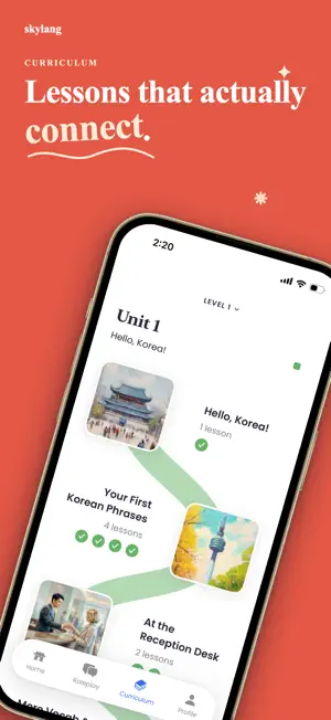 Skylang – Learn Korean screenshot 2