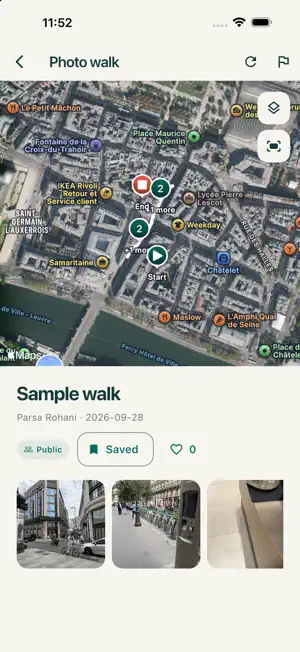 WalkPic screenshot 2