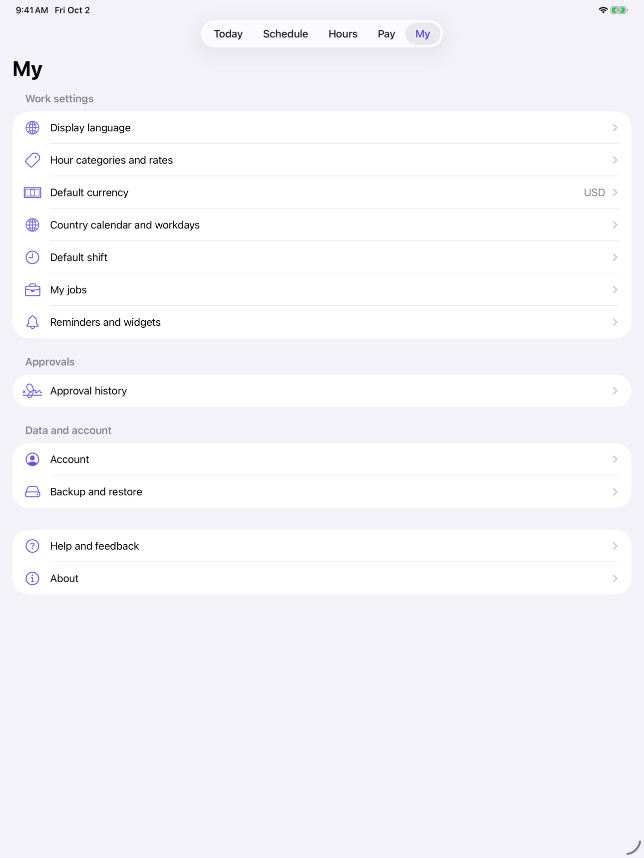 Screenshot 10 of ShiftClock: Timesheet & Pay