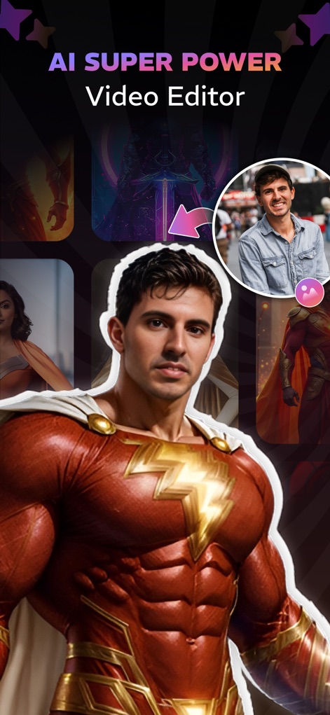 AI Super Power Video Editor - App de Foto y vídeo | MWM