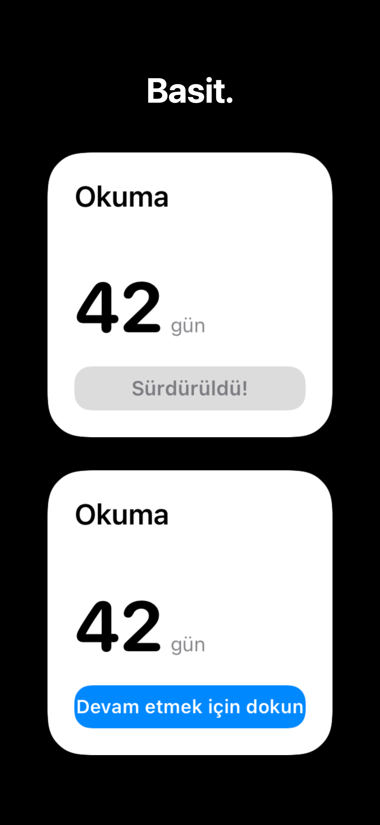KeepGoing - Habit Tracker iOS screenshot 3 showing app interface