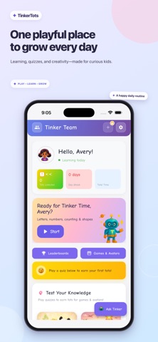 TinkerTots: Learning Quizzes Screenshot 1 of 6