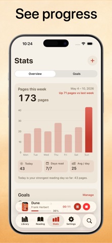 Folio – Book Tracker Screenshot 3 of 5
