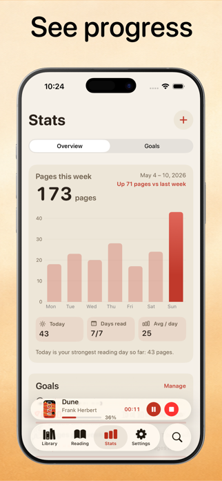 Folio – Book Tracker Screenshot 3 of 5