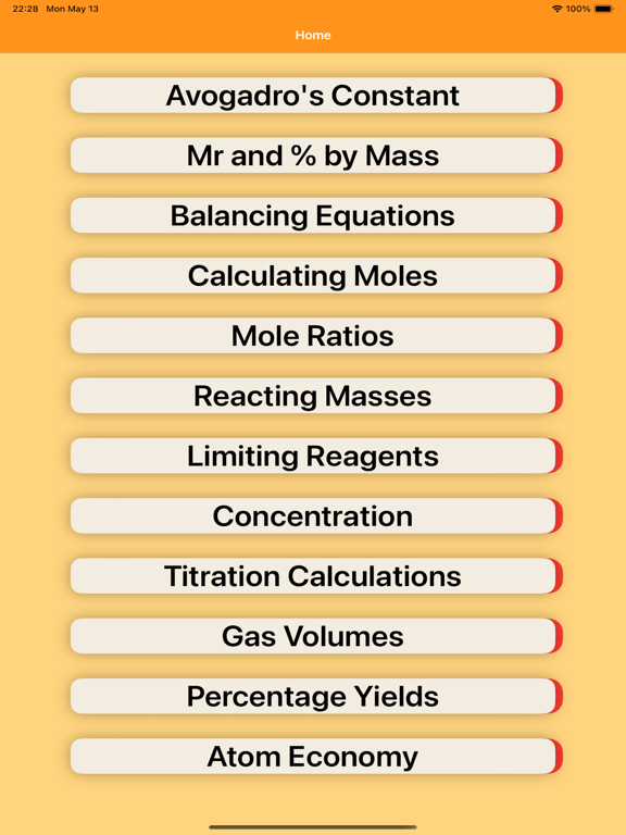 Screenshot #5 pour GCSE Mole Calculations