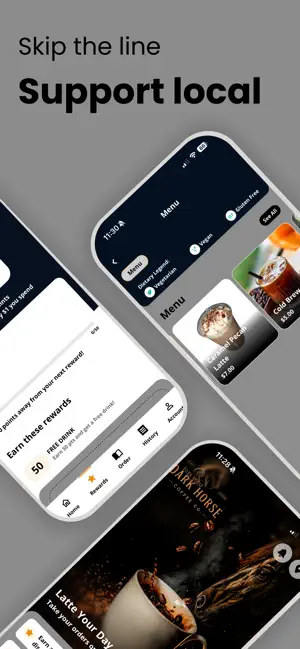 Dark Horse Coffee Co screenshot 1