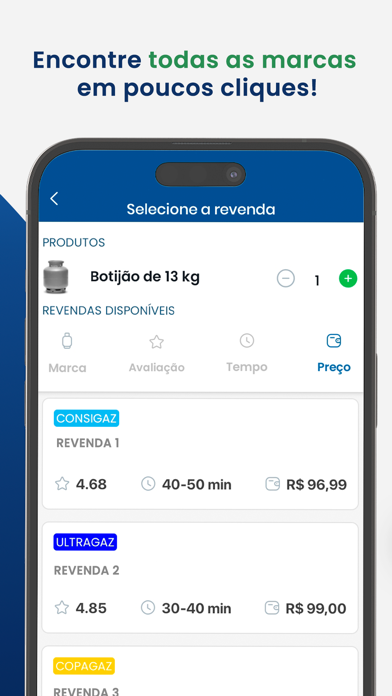 Appgas - Gás de Cozinha Online Screenshot