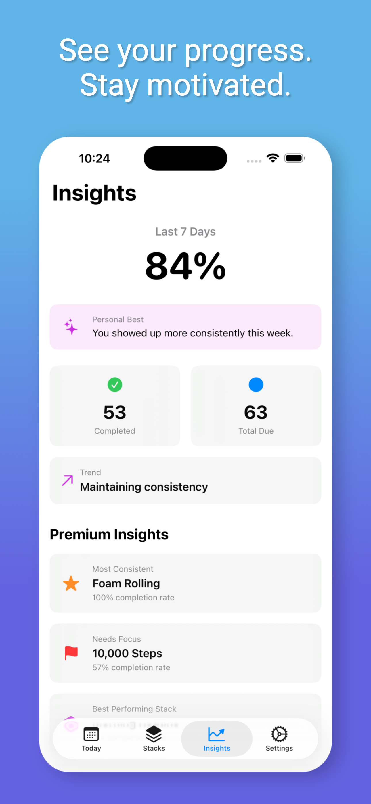Habit Stack - Self Care screenshot 5