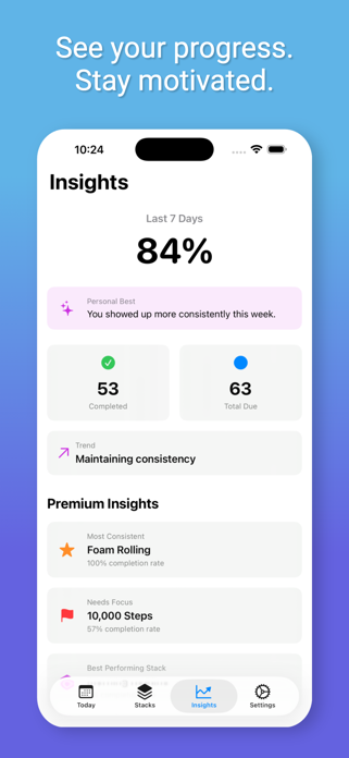 Habit Stack - Self Care Screenshot 5 of 5