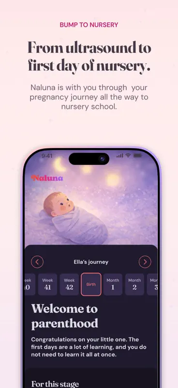 Naluna: Baby Tracker & Guide screenshot 5 of 7
