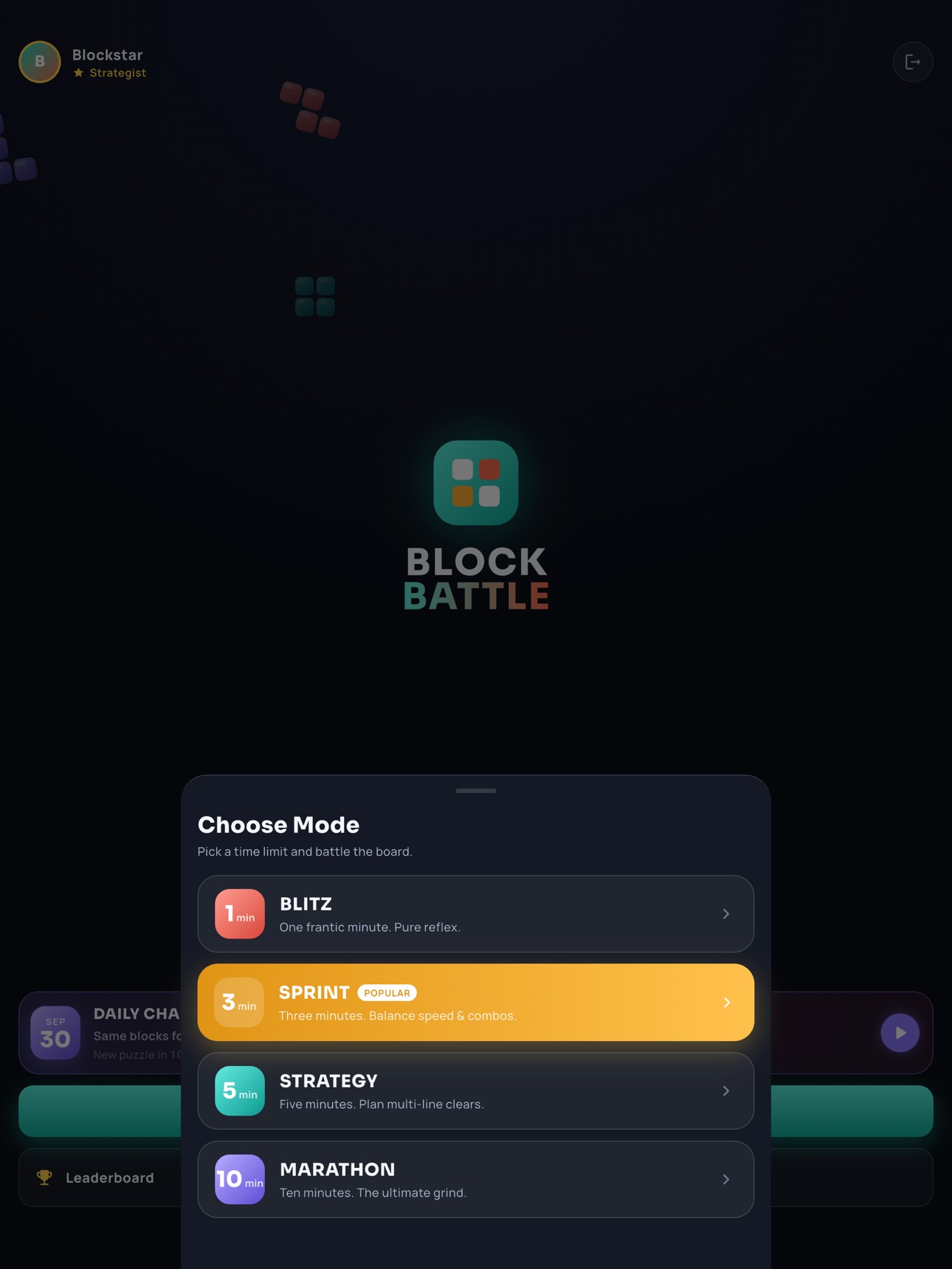 Screenshot 5 of Block Battle: Timed Puzzle