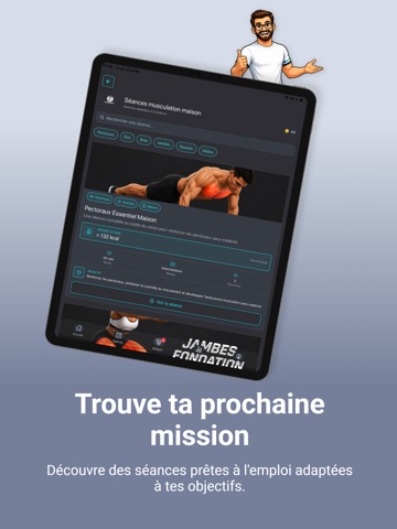 BeWellSports - Muscu & Cardio iPad screenshot