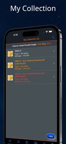 Liberty Head Double Eagle iPhone screenshot