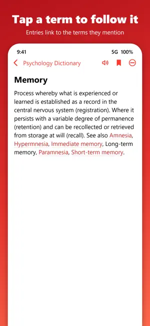 Psychology Dictionary Offline screenshot 2