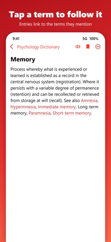 Psychology Dictionary Offline Screenshot 2 of 6