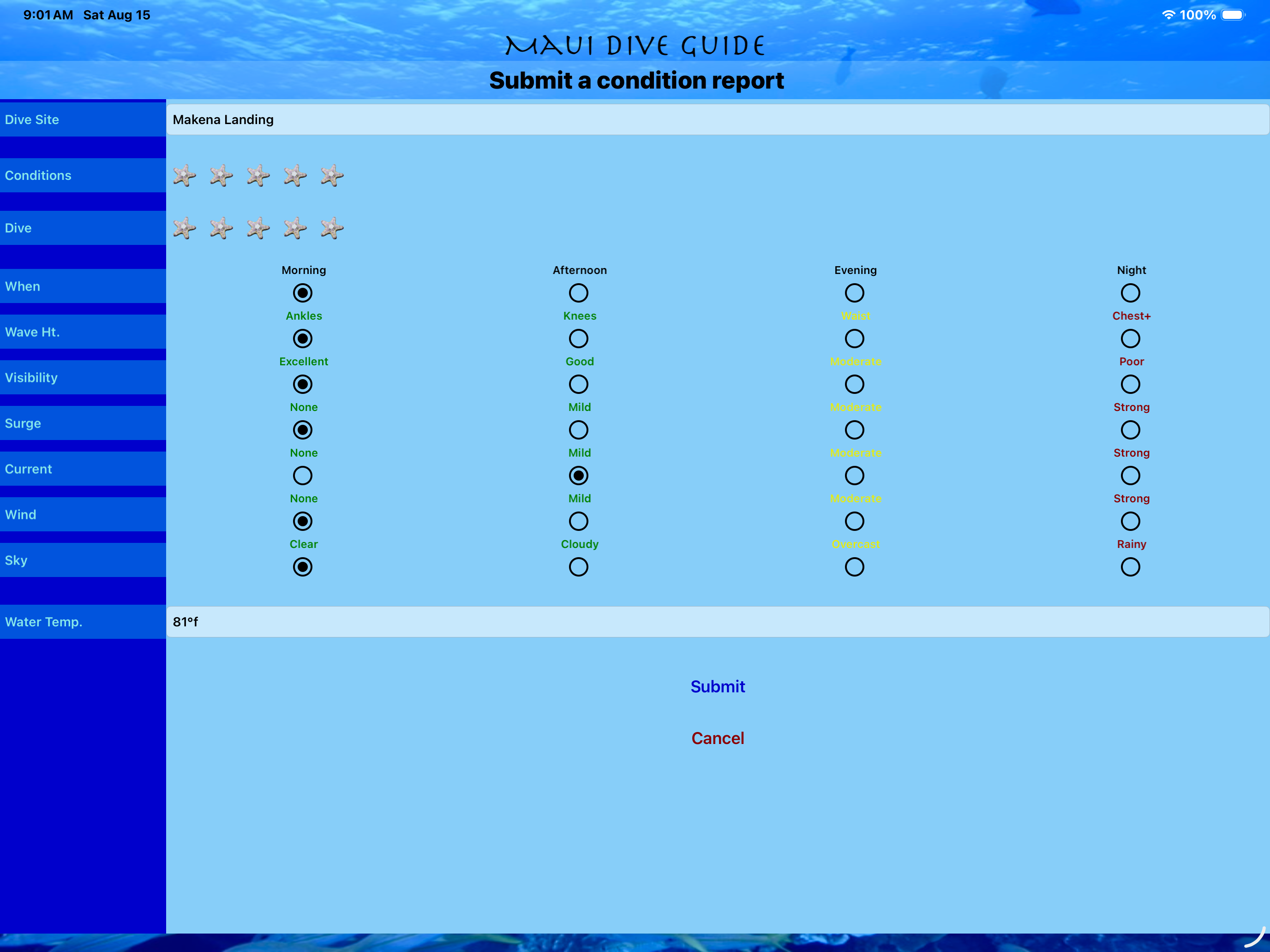 Maui Dive Guide screenshot 18