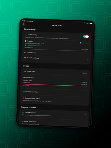 SoundGrid - Soundboard Pro iPad screenshot