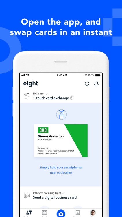 Eight: Business Card Manager screenshot-4
