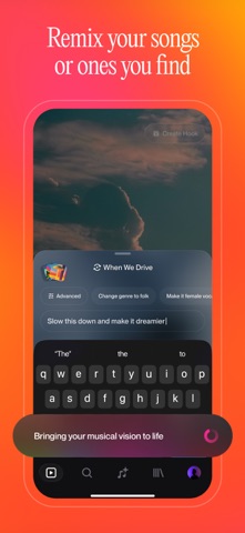 Suno: Songs & Music Maker App Store preview screenshot 5