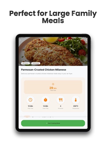 Airfryer App iPad screenshot 5