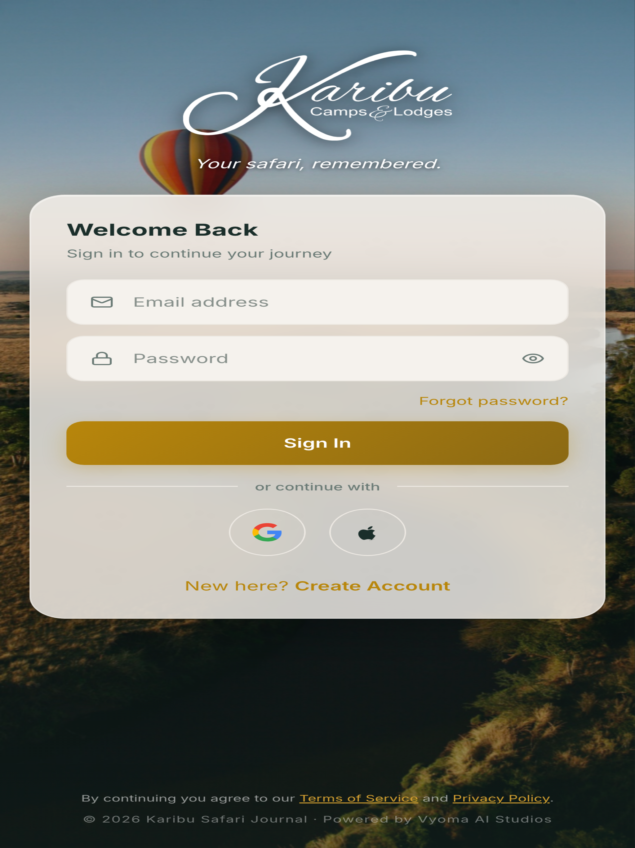 Karibu Safari Journal screenshot 15