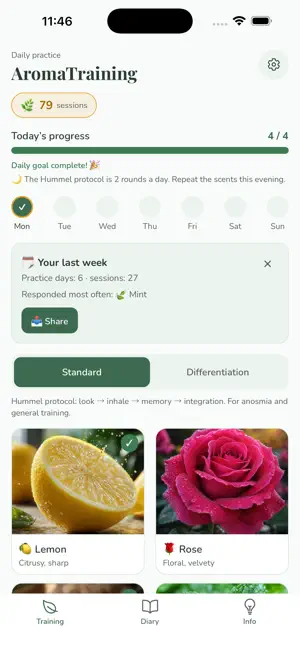 AromaTraining: Smell Recovery screenshot 1