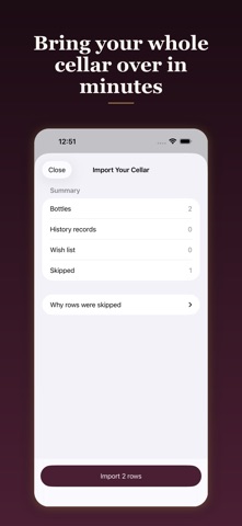 CellarVault: Wine Cellar iPhone screenshot