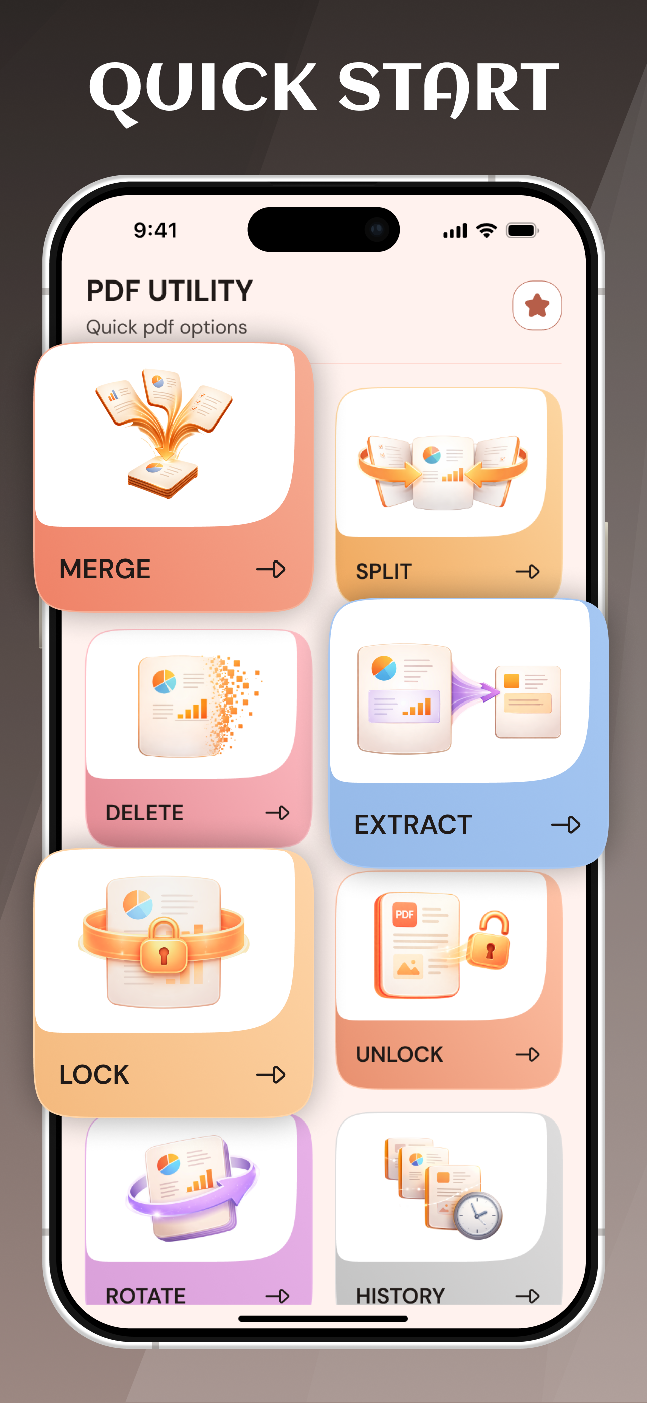 PDF Utility - Merge, Split PDF