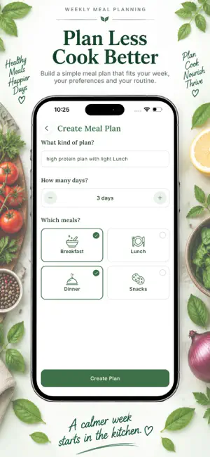 Vegetarian Meal Plan: Plateful screenshot 3