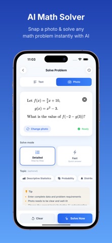Math AI: 数学解题 & 拍照计算器 screenshot