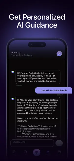 Reverse: Your Fitness Age screenshot 2