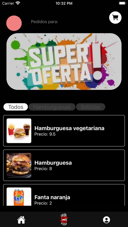 Oasis Food VdP screenshot-3