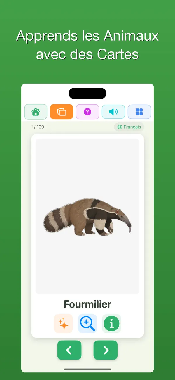 Screenshot #3 pour 100 Animaux pour Écoles