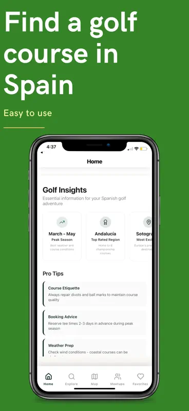 Golf Club Spain App screenshot 6 of 6