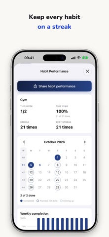 Weekr screenshot 2