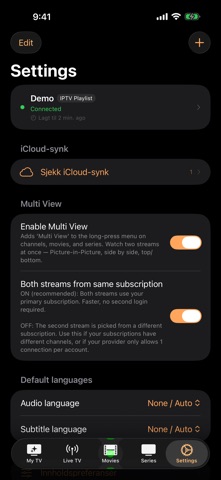 Ekrano – IPTV Player Screenshot 3 of 3