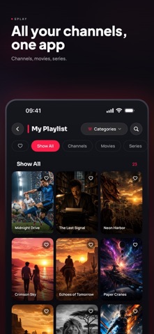 EPlay: IPTV Xtream M3U Player Screenshot 1 of 7