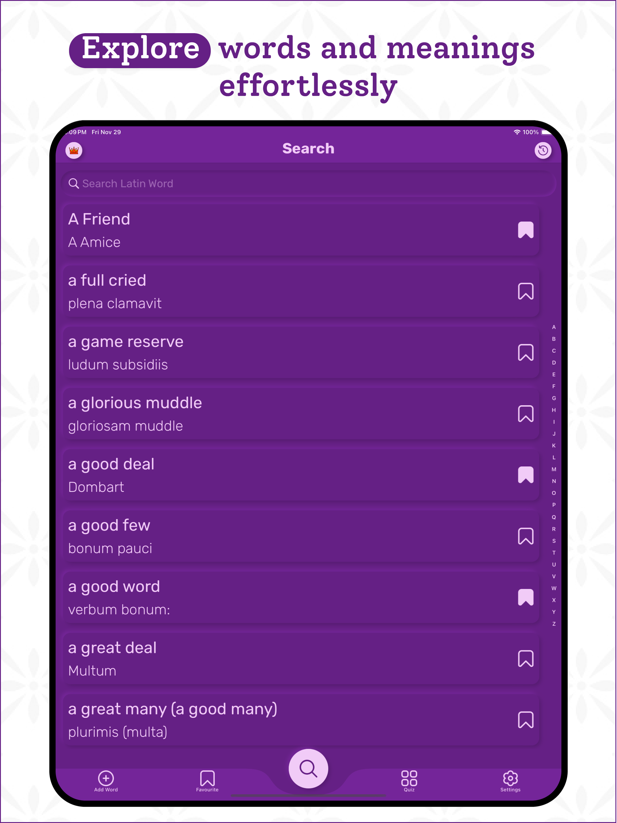 Latin | Latin Dictionary