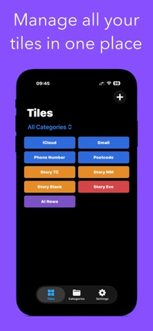 Copy Tiles: Keyboard screenshot