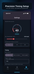Accel Timer: GPS Speedometer screenshot