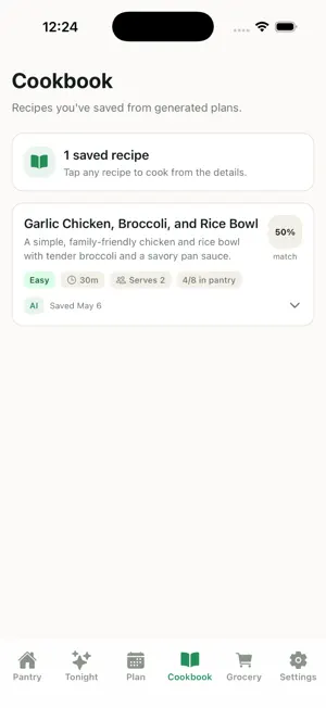 FamilyPlate Meal Planner screenshot 3