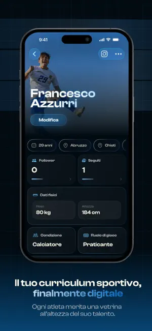 Profilo Sportivo screenshot 3